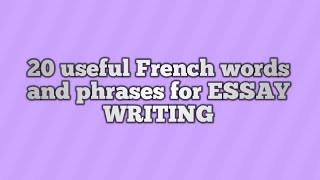 Être or Avoir in the Passé Composé in French French PAST TENSE explained [upl. by Hareehahs]