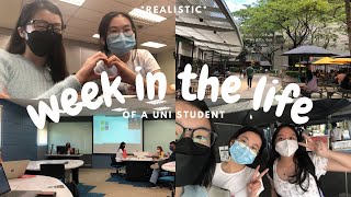 uni diaries l Realistic week in the life of a first year Uni student VLOG  Monash University [upl. by Rexfourd643]