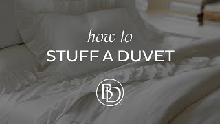 How to Stuff a Duvet Cover [upl. by Sink]