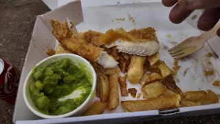 SAM’S FISH amp CHIPS WELL WORTH THE SHORT JOURNEY OVER THE HUMBER BRIDGE [upl. by Neville]