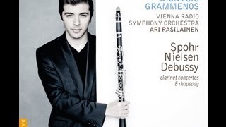 Dionysis Grammenos Debussy Spohr Nielsen  Debut recording [upl. by Anastos]