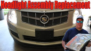 Illuminate the Road Complete Guide to Replacing Headlight Assemblies on a 2011 Cadillac SRX SUV 💡🚗 [upl. by Yenaj]