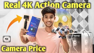 Real 4k Action Camera  Camera Price 😱 Best Action Aamera  camera gopro vlog AksarAliVlogs [upl. by Mlohsihc]