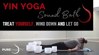 40 Min Yin Yoga  Sound Bath For A Total Mind amp Body Relaxation [upl. by Alys]