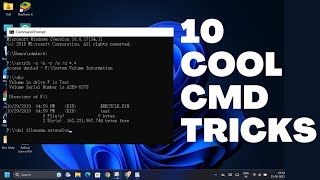 10 Cool Cmd Tricks to Impress Friends [upl. by Staffan]