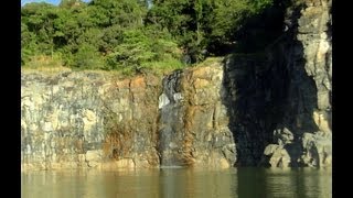 Cachoeira da Represa de Piracaia  Bragança Paulista [upl. by Daune]