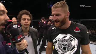 Fight Night Moscow Jan Blachowicz Octagon Interview [upl. by Sol237]