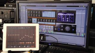 Creating a track using FunkBox Little MIDI and the iRig MIDI interface [upl. by Fanchan]