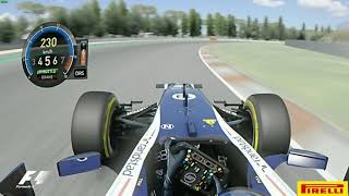 F1 2012 Pastor Maldonado First And Last Pole Position  Barcelona GP  Assetto Corsa [upl. by Nylesaj765]