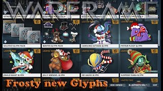 Warframe  Frosty new Glyphs [upl. by Diann421]