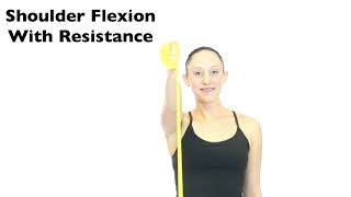 Shoulder Flexion With Resistance [upl. by Godrich]