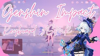 Genshin Impact Keyboard ASMR  Lady Furina suddenly became my new fav 🥰 [upl. by Godfree]