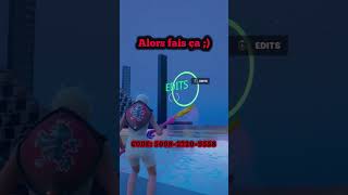 Voici comment améliorer ses édits 📝training fortnite new gaming practice [upl. by Acnairb]