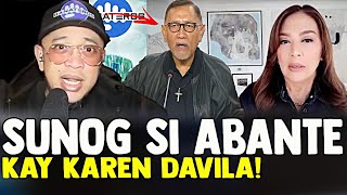 BANAT BY GINISA AT SUNOG SI BOY DILA ABANTE KAY KAREN DAVILA [upl. by Berghoff]