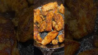 Simple Blackened Chicken Tenders with Creamy Balsamic Deglaze Recipe in Under a Minute Face Reveal [upl. by Estel]