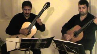 Milonga  Jorge Cardoso  Luis Orias Diz  Adam Khan  WelshArgentine Guitar duo [upl. by Gibby]