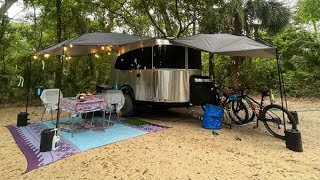 Dual MoonShade Setup on Airstream Basecamp [upl. by Anne-Marie604]