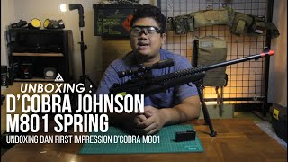 Unbox amp First Impression DCobra Johnson M801  Indonesia [upl. by Asyar931]