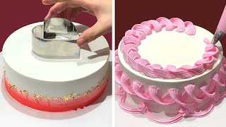 10 Creative Cake Decorating Ideas Like a Pro  Most Satisfying Chocolate Cake Compilation [upl. by Ahker81]