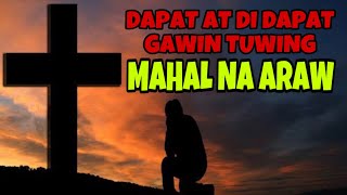 BAWAL GAWIN NGAYONG MAHAL NA ARAW  HOLY WEEK TRADITIONS  GIO AND GWEN LUCK AND MONEY CHANNEL [upl. by Menzies864]