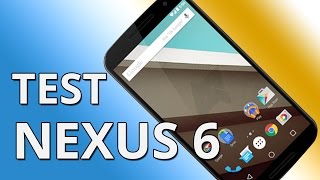 Google Nexus 6  que vaut la première quotphablettequot sous Android 50 Lollipop [upl. by Bernardina]