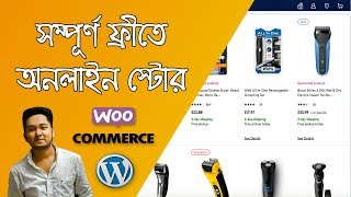 How to Create a Free eCommerce Website with WordPress  Bangla WordPress Tutorials [upl. by Mariand]