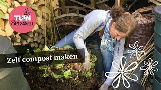 Zelf compost maken  Tuinseizoen [upl. by Maite]