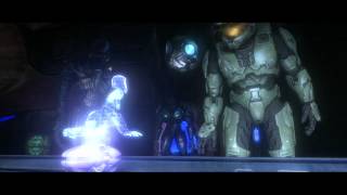 Floodgate  Closing Halo 3 Cutscene [upl. by Ahsekyt916]