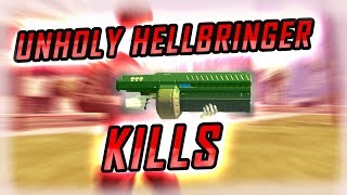 GTA 5 UNHOLY HELLBRINGER Kill Compilation Arena Wars DLC Weapon Montage [upl. by Scherman]