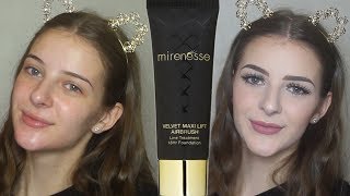 Mirenesse Velvet Maxi Lift Foundation Review  FOUNDATION FRIDAY [upl. by Rust200]