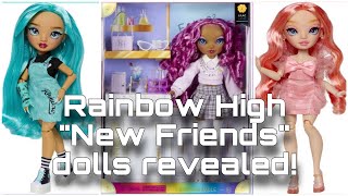 MGA NEWS Rainbow High “New Friends” Body Dolls revealed New Curvy RH body [upl. by Wolfgang]