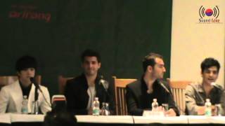 Conferencia de prensa MBLAQ y REIK parte 1 [upl. by Cirone405]