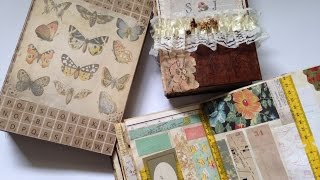 Another vintage journal share And a wedding guestbook [upl. by Alban]