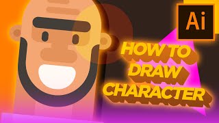 How to draw character in ADobe Illustrator [upl. by Edeline963]