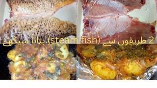 STEAM FISH WITH 2 METHODSSTOP Overcooking Your FISH We Tested 2 Methods and Heres Whats Best [upl. by Noswal177]