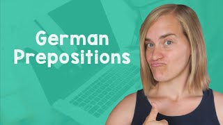 Learn German Prepositions A2B1 with Jenny [upl. by Enaerb]