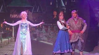 Full Frozen Summer Fun Live stage show with Anna Elsa Kristoff at Walt Disney World [upl. by Ainehs]