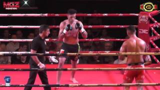 K1 Hamid Sariri vs Alcorac Caballero [upl. by Annyahs]