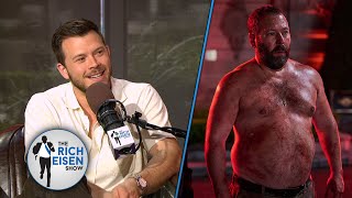 Jimmy Tatro on Playing a Young Bert Kreischer in ‘The Machine’  The Rich Eisen Show [upl. by Hess]