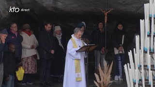 Chapelet du 27 novembre 2023 à Lourdes [upl. by Eliza965]