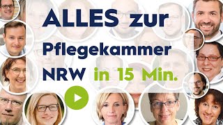 Pflegekammer NRW in 15 Minuten  Oktober 2022 [upl. by Eitteb850]