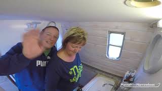 DIY Narrowboat Bathroom Refurbishment [upl. by Suiram]