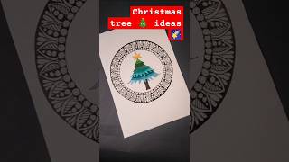 Unique christmas tree 🎄💡Mandala christmas tree christmas christmastree mandala ytshortsvideo [upl. by Noiramaj649]