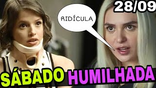 quotA DONA DO PEDAÇOquot  Resumo capítulo Completo  2809 SÁBADO  Novela 28 de SETEMBRO de 2019 [upl. by Oj745]