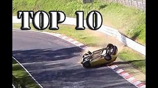 Top 10 of Hardest Crashes on Nürburgring Nordschleife  Crash Compilation 20132017 [upl. by Jacquelynn]