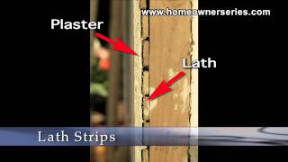 How to Fix Drywall  Wooden Lath Strips  Materials  Drywall Repair [upl. by Adella593]