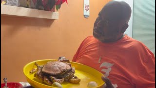 DATE NIGHT WITH THE BRINSONS fypyoutube explorepage datenight crabs seafood [upl. by Hadihahs]