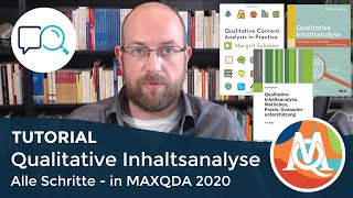 Qualitative Inhaltsanalyse  Umsetzung aller Schritte  mit MAXQDA 2020 [upl. by Jannery7]