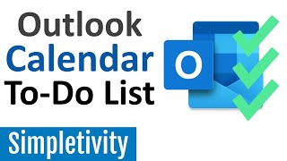 How to Use Outlook Calendar as a ToDo List Tips amp Tricks [upl. by Hasen539]