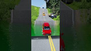 Cars vs giant pit part251 beamngdrive automobile shortvideo shorts car gaming [upl. by Eey]